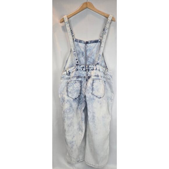 Ashley Stewart Light Blue Denim Overalls - Picture 4 of 7